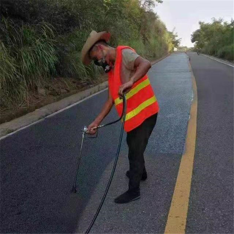益阳 彩色防滑路面的底涂是保障路面附着力